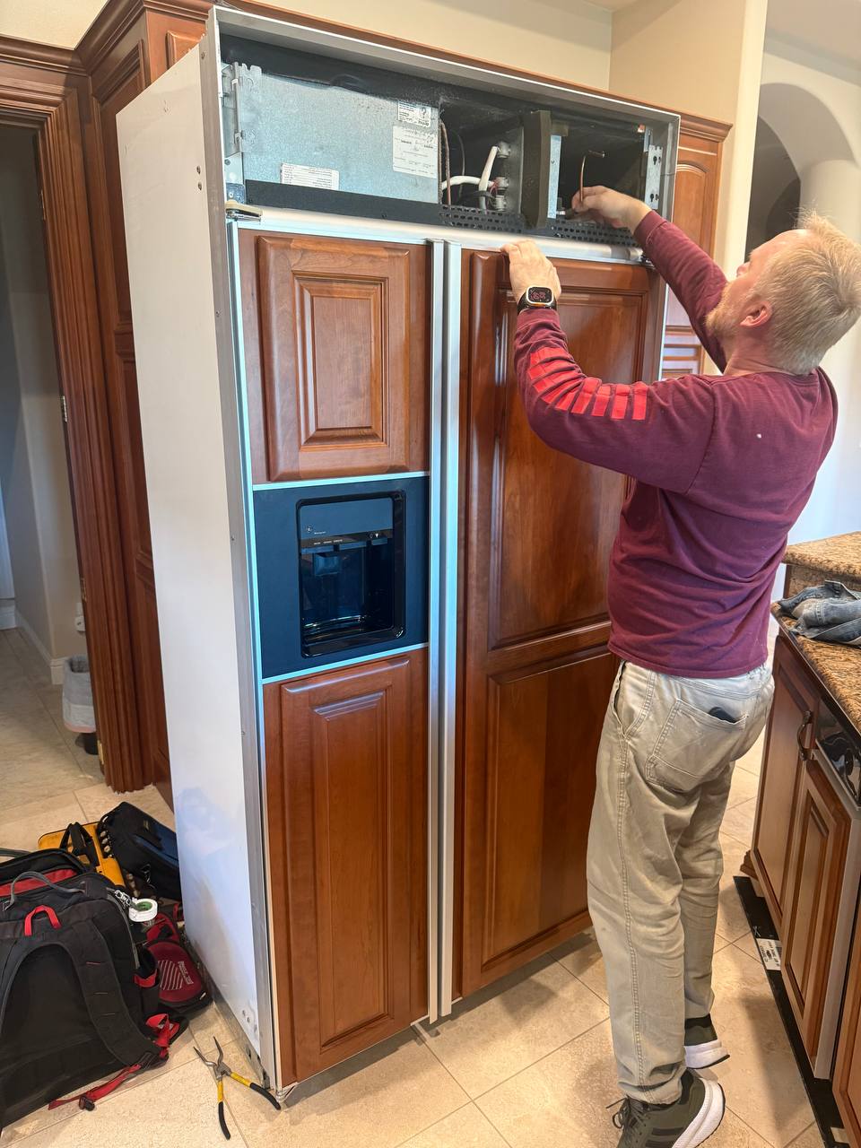 Refrigerator repair in San Ramon, CA by ADRIUM — photo 2