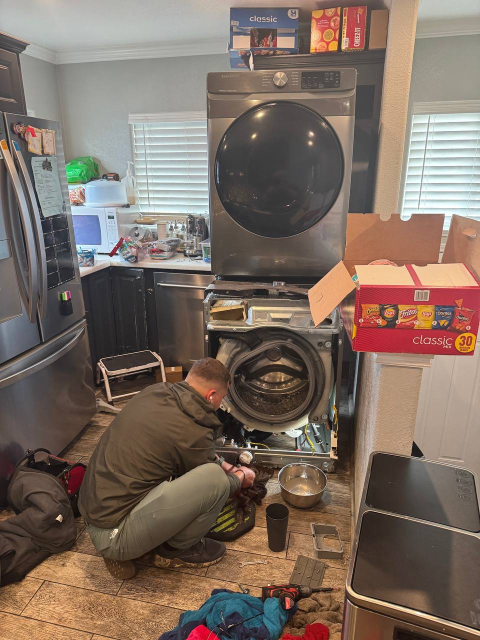 Stackable Washer repair in Oakland, CA by ADRIUM — photo 3