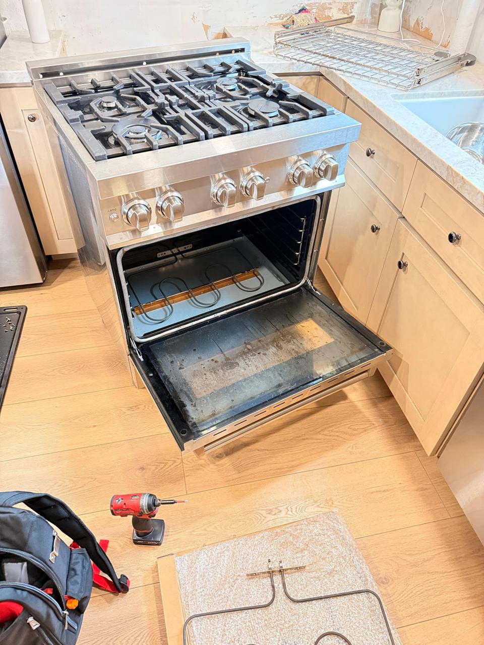 Range repair in Livermore, CA by ADRIUM — photo 2